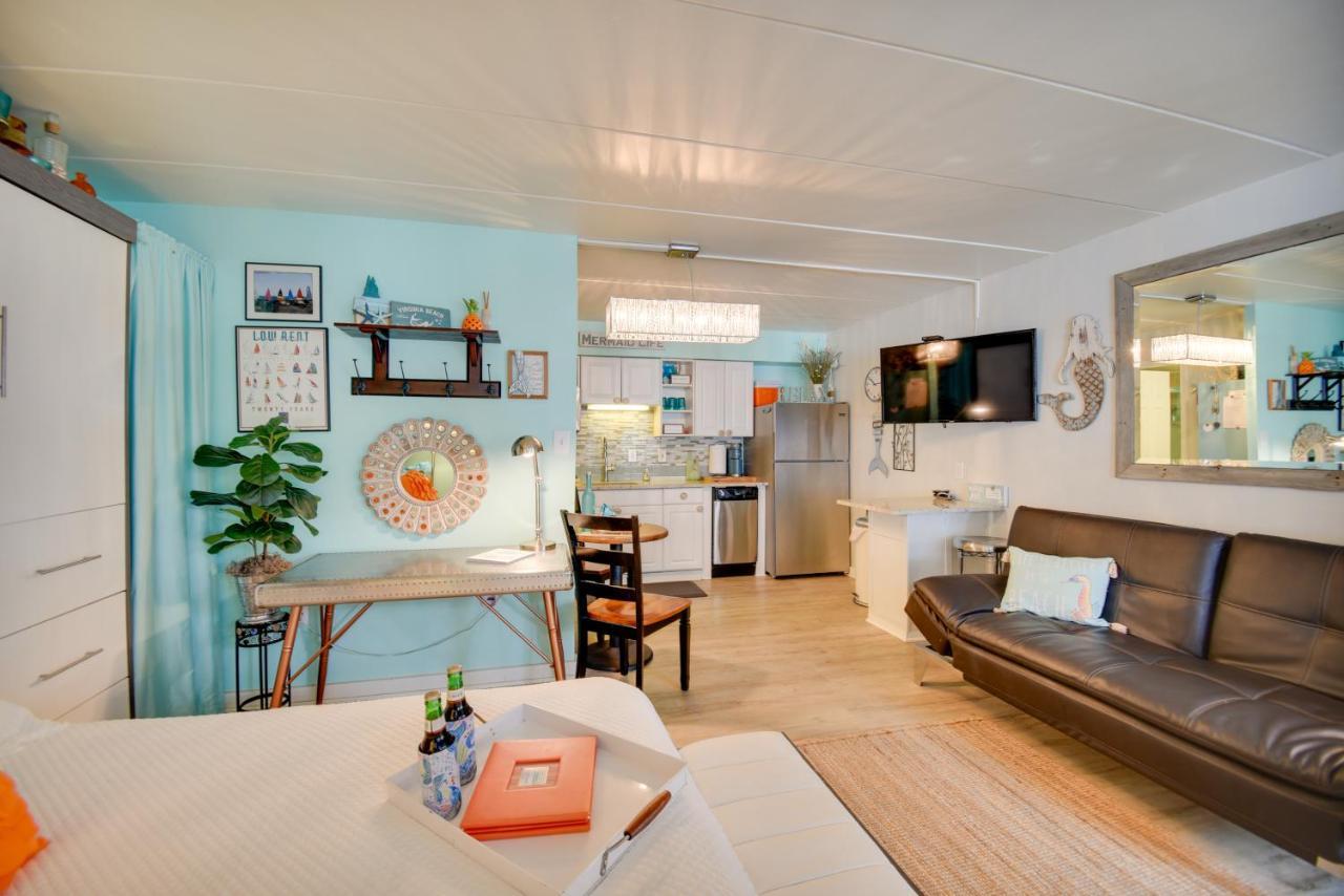 Chic Virginia Beach Retreat - Pool, Steps To Beach Exteriör bild